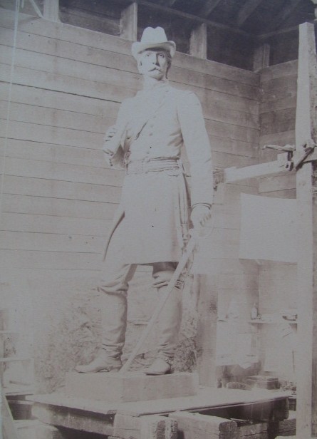 Clay Model Gen. Warren Monument